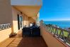 Apartamento en Fuengirola - Ref: 261 Apartamento en Carvajal con gran terraza y preciosas vistas al mar