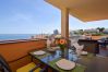 Apartamento en Fuengirola - Ref: 261 Apartamento en Carvajal con gran terraza y preciosas vistas al mar
