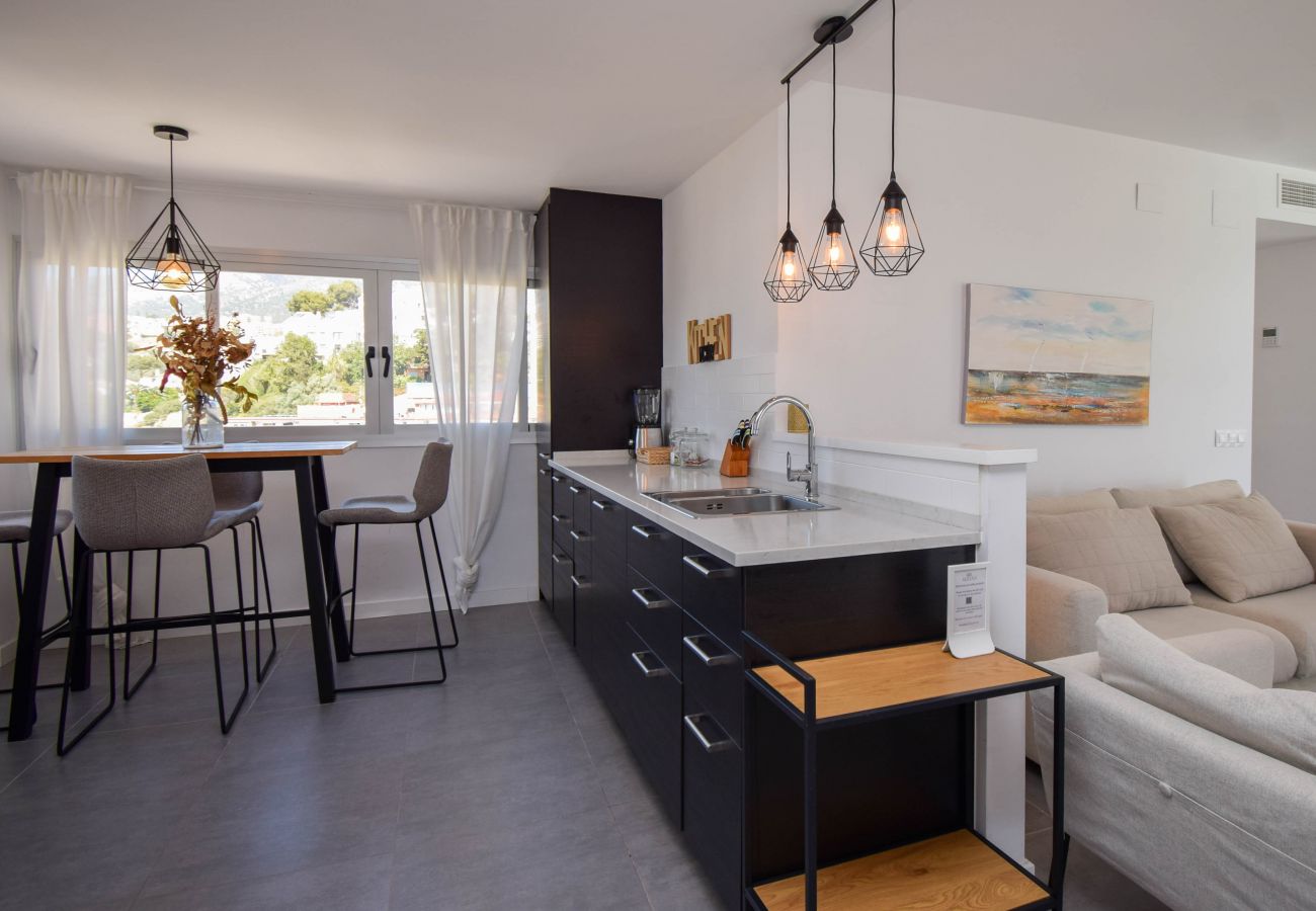Apartamento en Fuengirola - Ref: 307 Moderno apartamento en primera línea de playa en Torreblanca con impresionantes vistas al mar