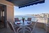 Apartamento en Fuengirola - Ref: 222 Soleado apartamento en primera línea de playa con espectaculares vistas al mar y a Fuengirola