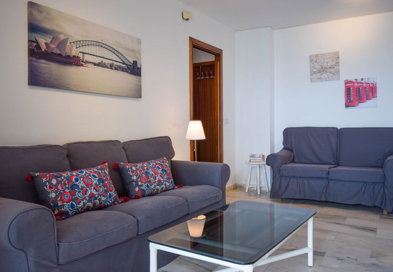 Apartamento en Fuengirola - Ref: 257 Apartamento en primera línea de playa con impresionantes vistas al Mediterráneo