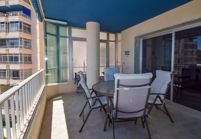 Apartamento en Fuengirola - Apartamento de 2 dormitorios en primera línea de playa en Torreblanca 