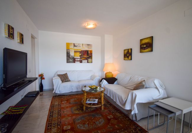 Apartamento en Fuengirola - Apartamento de 2 dormitorios en primera línea de playa en Torreblanca 