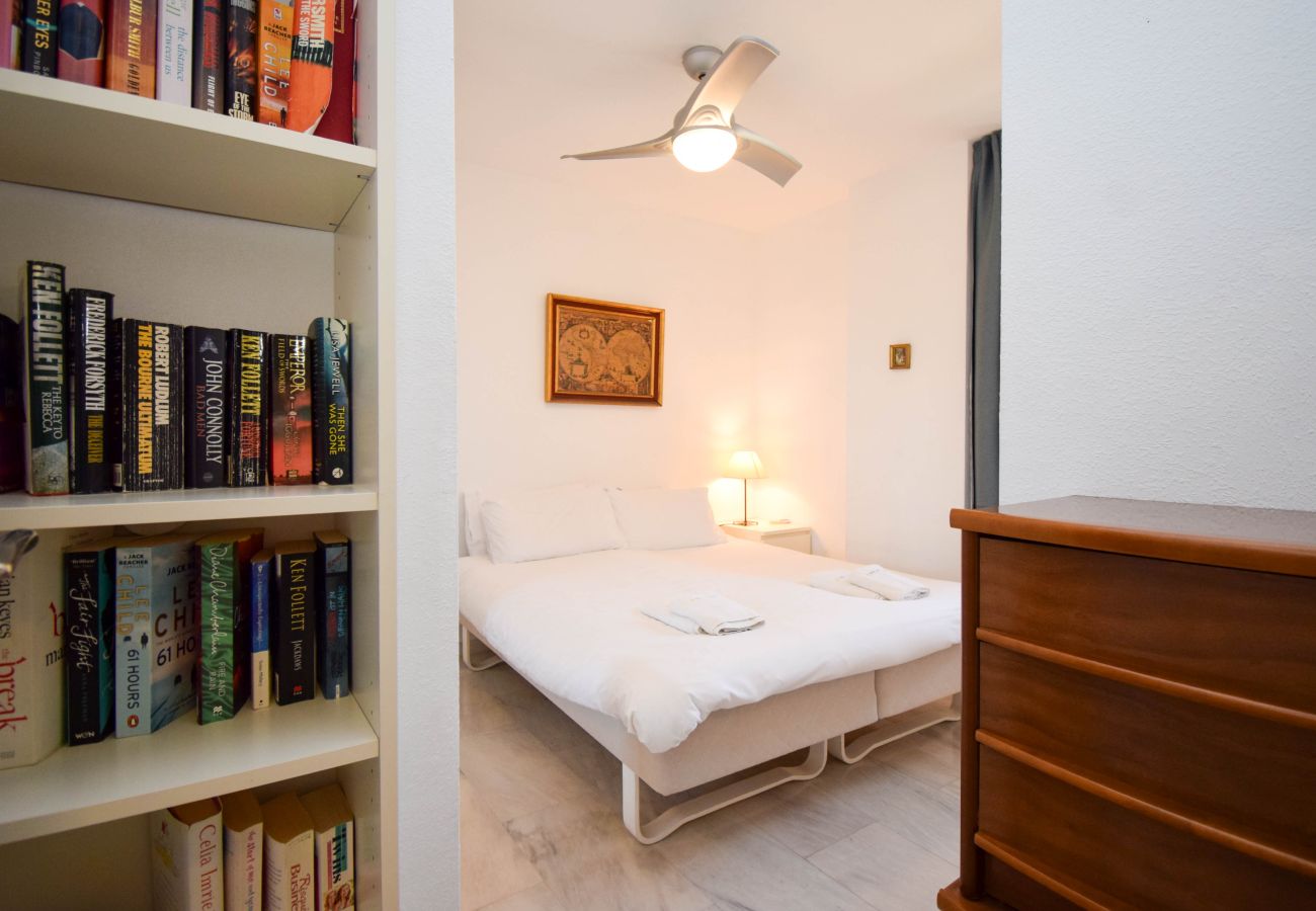 Apartamento en Fuengirola - Apartamento de 2 dormitorios en primera línea de playa en Torreblanca 