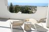 Apartment in Mijas Costa - Ref: 244 Fantastic apartment in Calahonda with big terraces, sea views and pool