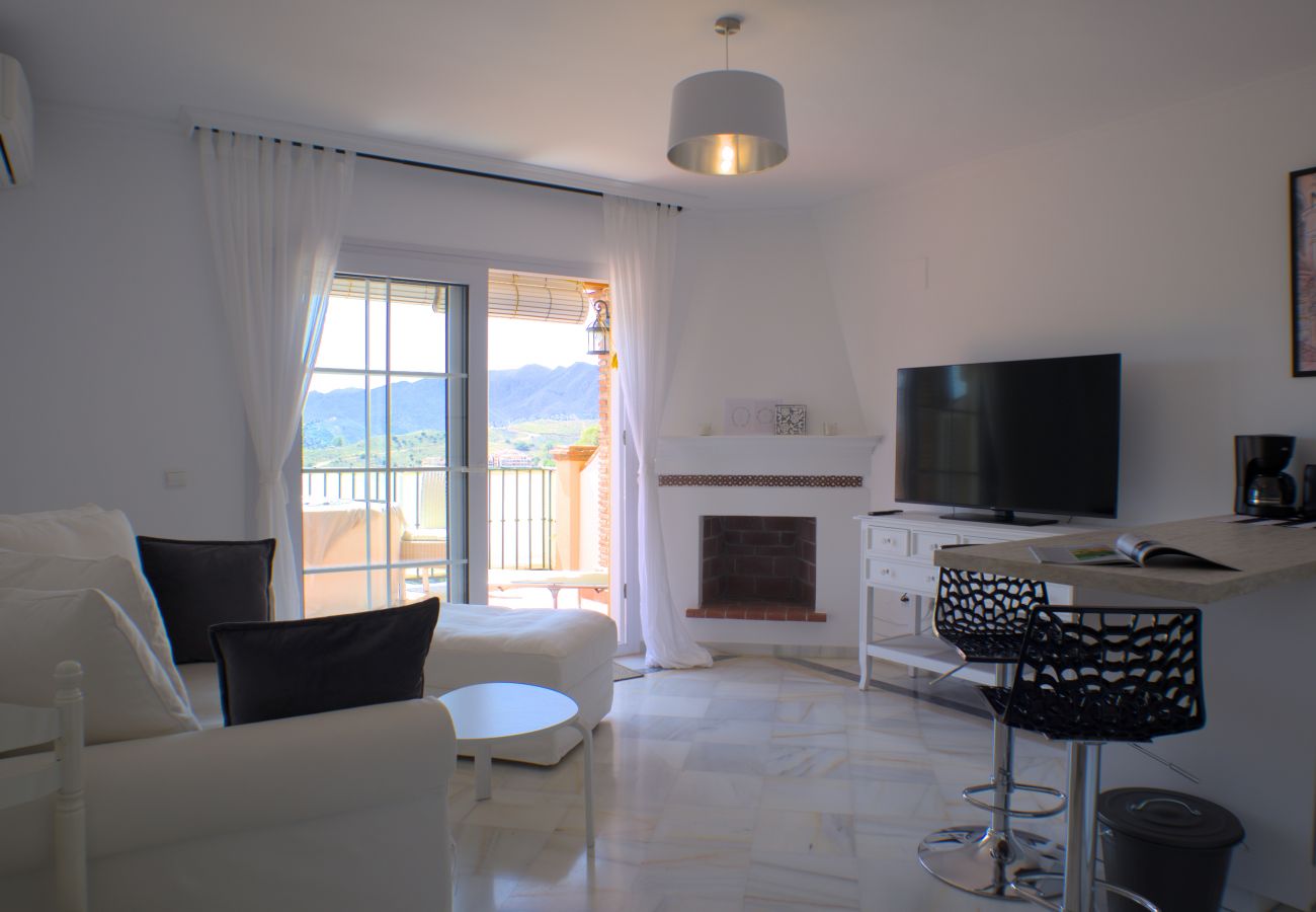Lägenhet i Mijas Costa - Ref: 294 Lägenhet med 1 sovrum och stor terrass i Pueblo Aida bredvid Mijas Golf