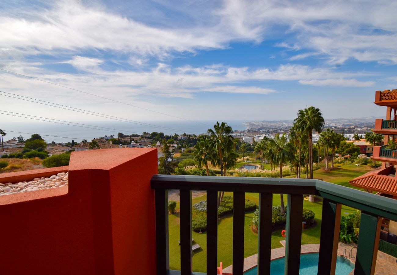 Lägenhet i Benalmádena - Ref: 313 Härlig lägenhet med 2 sovrum och panoramautsikt i El Higueron