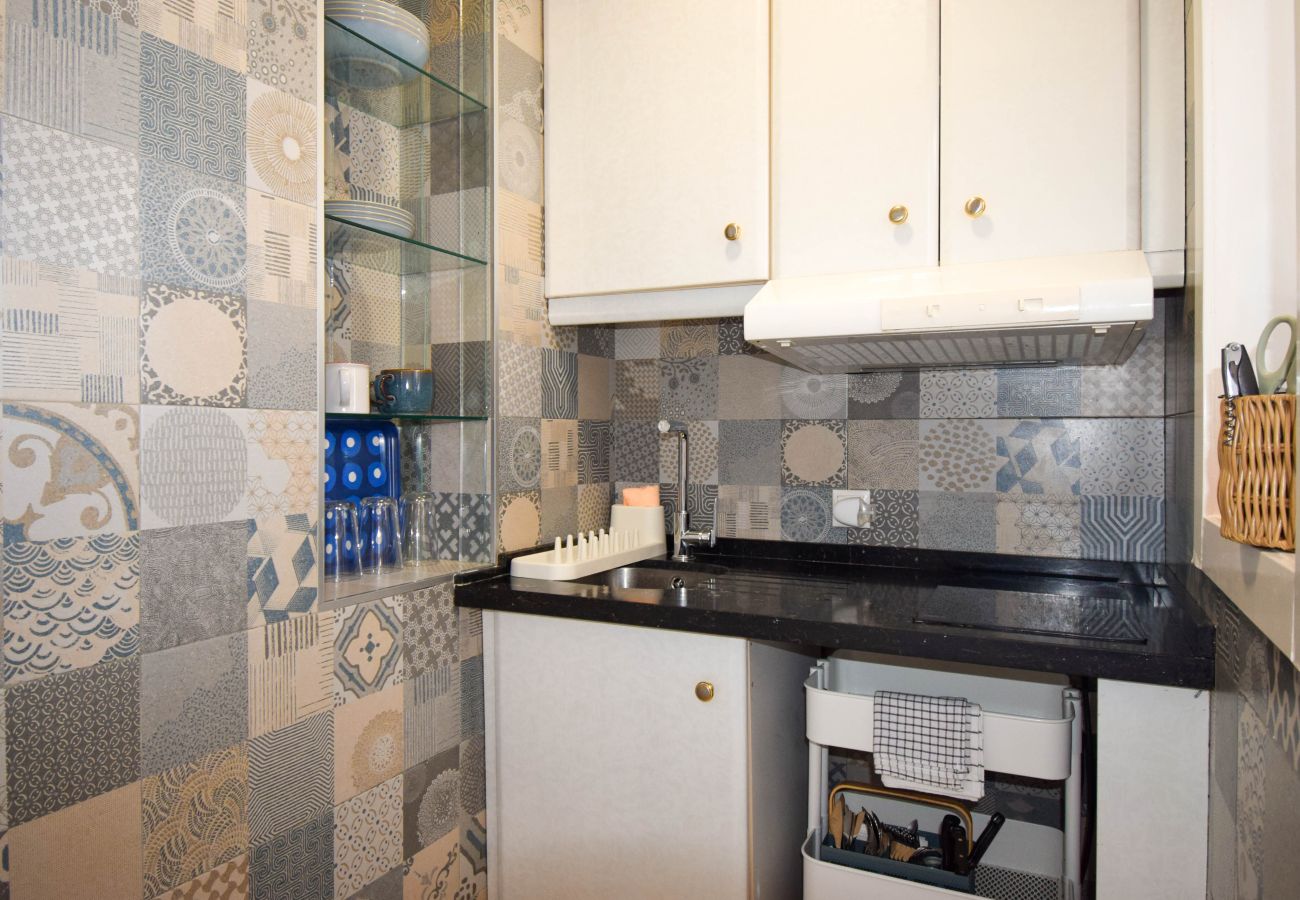 Studio i Fuengirola - Ref: 201. Rymlig studio vid stranden i Fuengirola